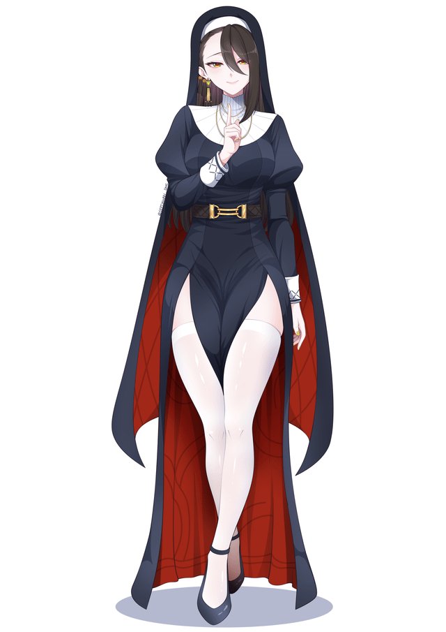 Sarah in Her Nun Outfit Sc: septiawan_dms #ZenlessZoneZero #ZZZero