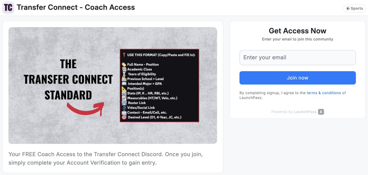 TCBaseballHQ's tweet photo. COLLEGE BASEBALL COACHES 🚨

Transfer Connect looks to continue it's Coach Enrollment Process. Coach Access is FREE and always will be! 

🔗 https://t.co/jYmecbNqzG

Avoid the confusion of Twitter/x.. The endless RT's, missing information, DMs unanswered.. Transfer Connect SIMPLIFIES the connection process!

#uncommitted #transferportal