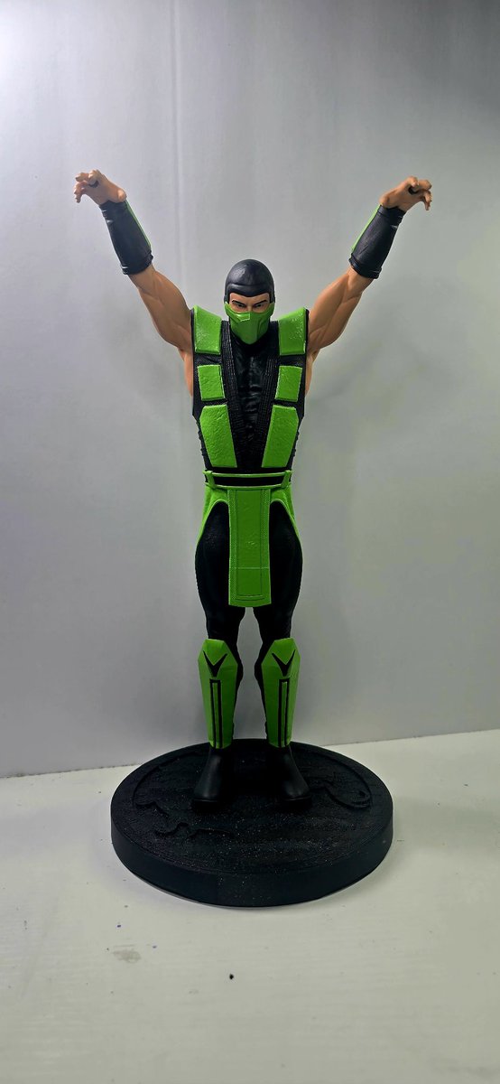 Reptile wins! Wicked Prints expensive 1:6 scale umk3 reptile 
#ultimatemortalkombat3 #MortalKombat #reptile #custom