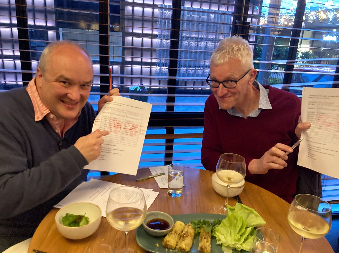 and we scheduled those episodes in that very night!