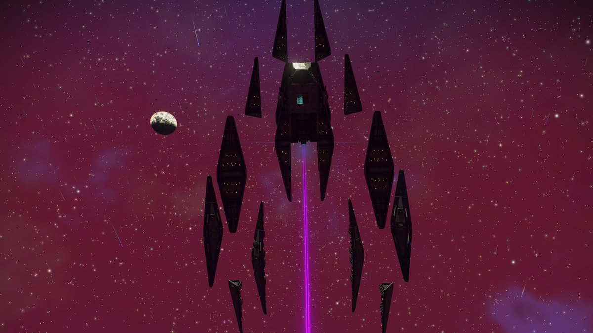 Corvette design by Ninja
<a href="/hellogames/">Hello Games</a> 
<a href="/NoMansSky/">Sean Murray</a> 
#NoMansSky 
#NoMansSkyVoyagers