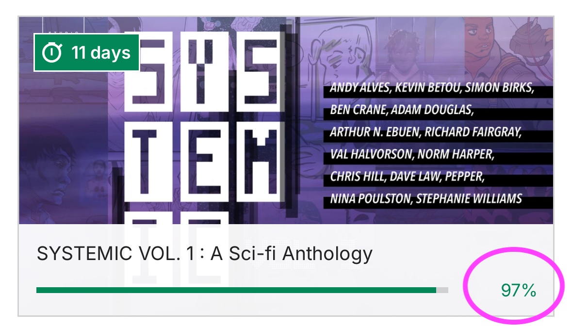 We're SO CLOSE to funding our <a href="/Kickstarter/">Kickstarter</a>! Help us open up the week with the first stretch goal in sight! Back the campaign and/or spread the word! kickstarter.com/projects/arteb… <a href="/KickstarterRead/">Kickstarter Reads</a>