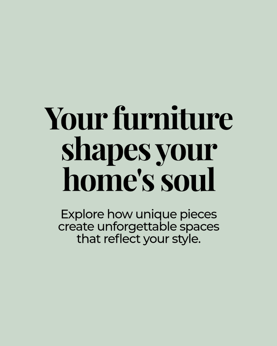 RepublicHome's tweet photo. Your home's vibe isn't just about the walls.

It's the unique furniture that transforms your space into something unforgettable.

Discover the magic of bespoke pieces that speak to your style and soul. https://t.co/jAKEFONQhz
