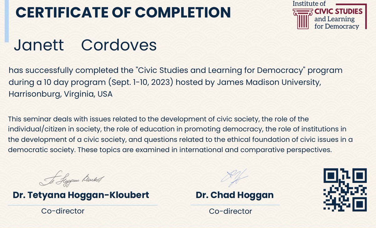 Janett I. Cordovés tweet media