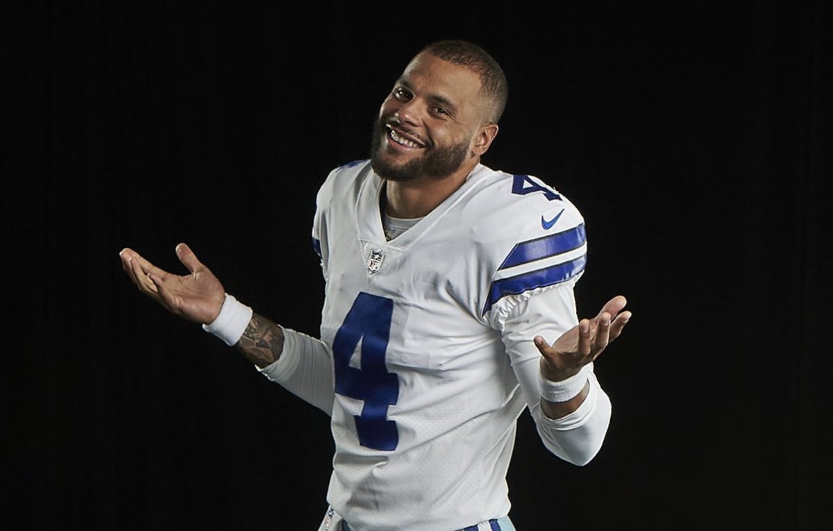 ArrogantDak's tweet photo. I’ve now beaten the New York Giants 14 straight times https://t.co/J80oNwJ3dK