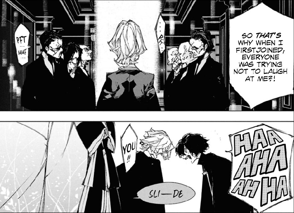chuuyannibalism's tweet photo. dazai was so obsessed he made a whole newspaper about chuuya losing at the arcade even before chuuya joined the pm.. https://t.co/rtr3jbasjs
