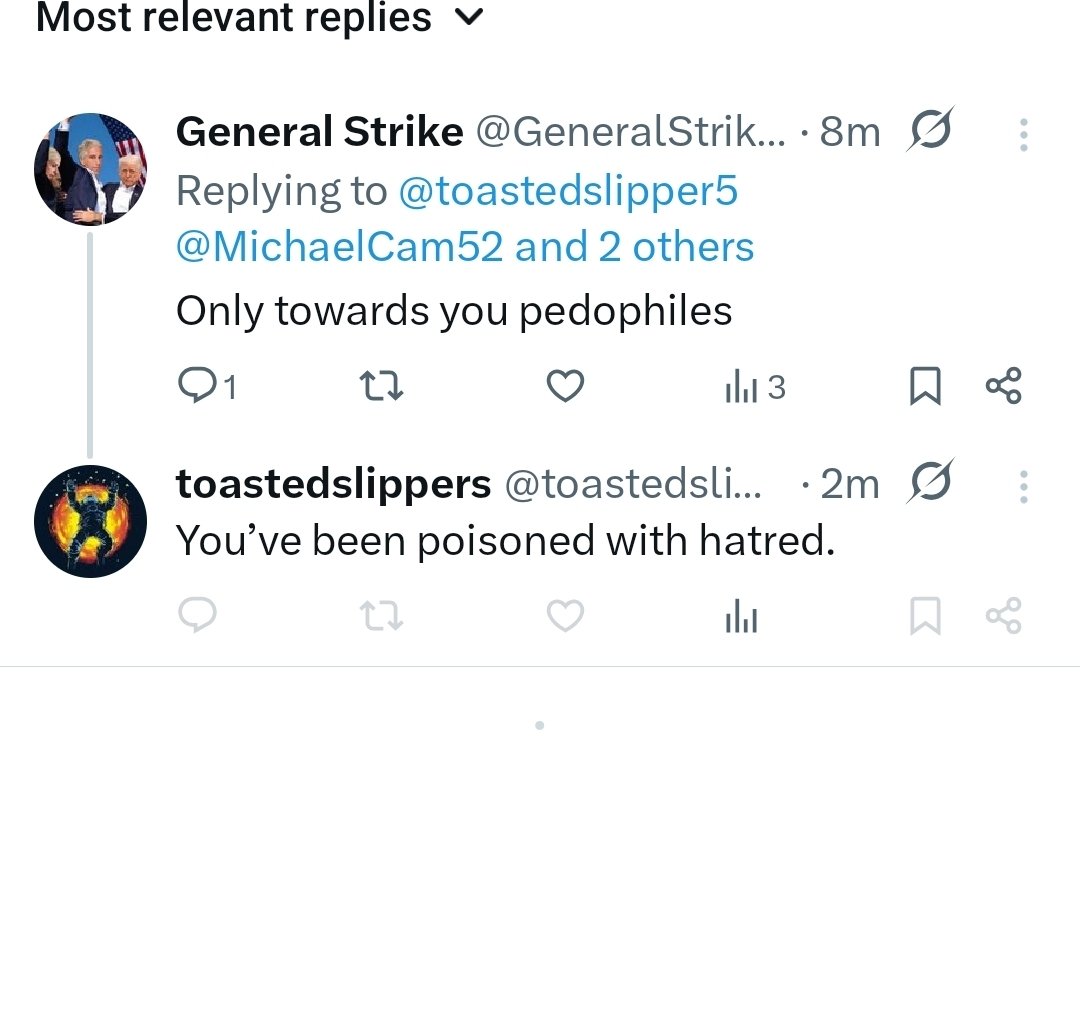 GeneralStrike4U's tweet photo. @bulldogdrumin @GunJunkie411 @sunsungirly @FBI @FBIDirectorKash They are all fucking talk. I have been waiting for years for these coward pedophiles to start a war. They wont because it will be total annihilation. They know this... all fucking bark, no fucking bite. They even block you when you call their bluff https://t.co/OPth1rgze3