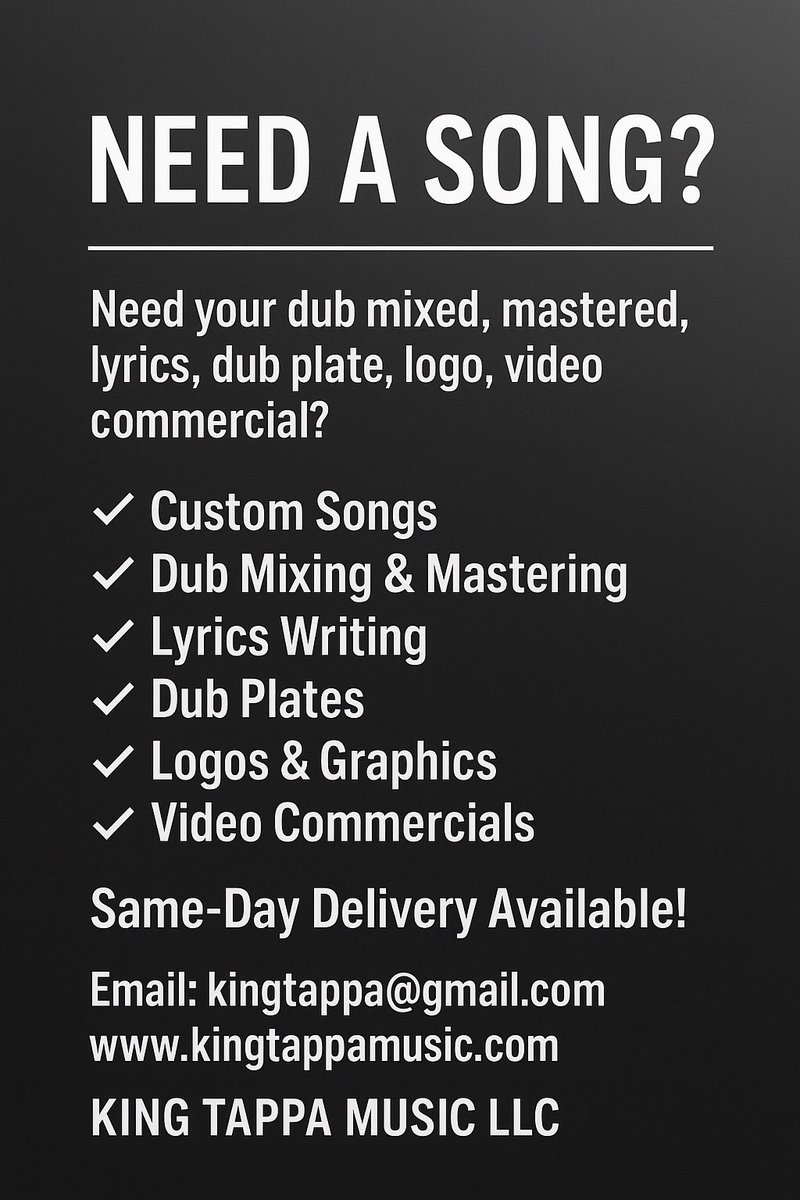 King Tappa Music (@kingtappa) on Twitter photo 