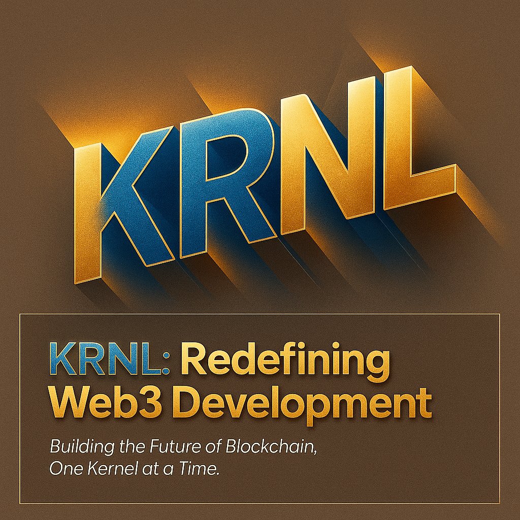 Bringing the real world to Web3 is a hot topic, but tackling the tough challenges is rare. KRNL_xyz's kOS is designed to solve these critical issues: walk with me as I show you how
<a href="/KRNL_xyz/">KRNL Labs</a> tackle this issue 🧵👇👇👇