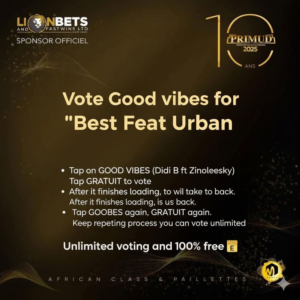 ZINODICT ET LA CONSPIRATION
SVP ON SE METS EN JAMBE POUR GAGNÉE DANS CETTE CATÉGORIE 🙏

CLICK SUR LE LIEN POUR VOTER DIRECTEMENT🙏
 votes.chooz-app.com/sess/2/vote/22