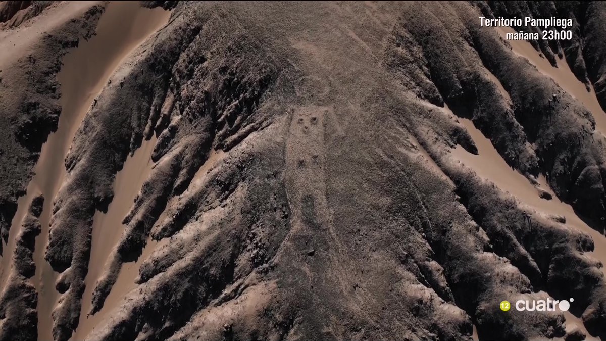 Por primera vez en televisión, #CuartoMilenio muestra esta noche diversos geoglifos ubicados en el desierto de Atacama (Chile).