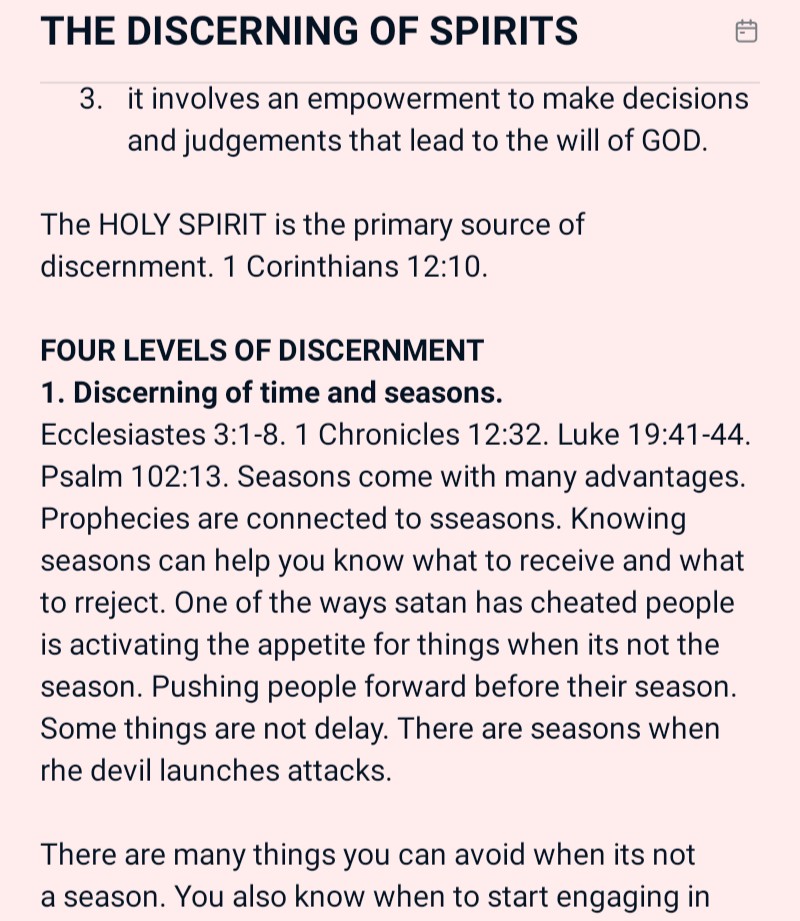 The Discerning of Spirits by Apostle Joshua Selman 
September 14th 2025