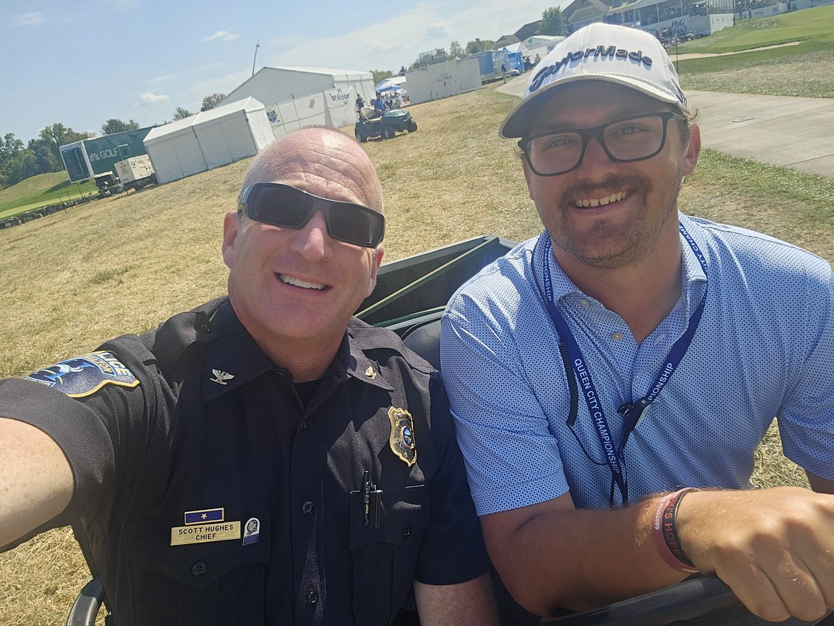ChiefShughes's tweet image. When your &quot;Uber&quot; driver at the LPGA Tournament also had a cameo in #happygilmore2