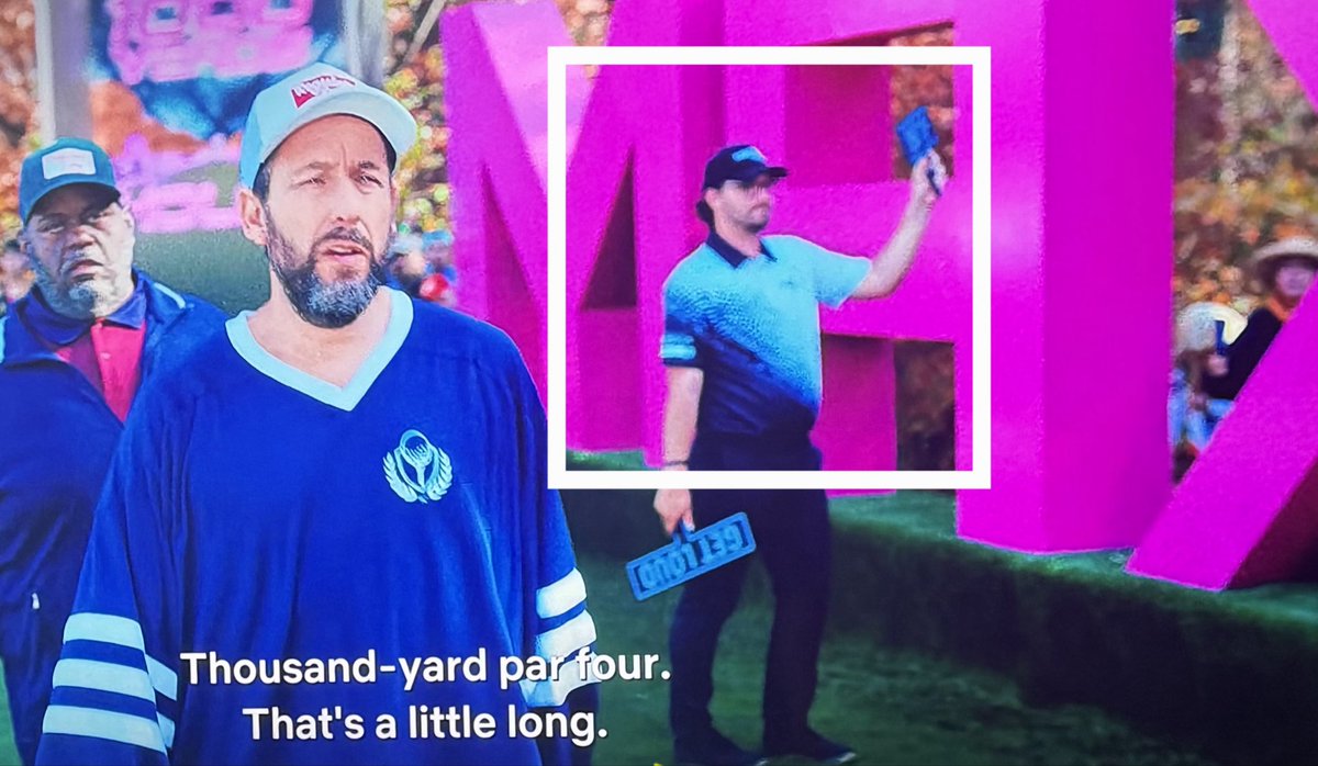 ChiefShughes's tweet image. When your &quot;Uber&quot; driver at the LPGA Tournament also had a cameo in #happygilmore2