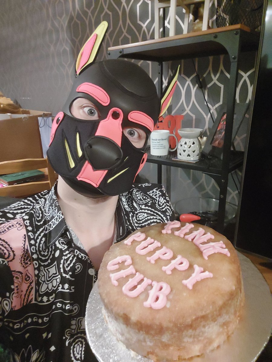 Time for cake! 🎂🍰 Pink Puppy Club Cake! 🩷🐶

Made by @hornyottermanc