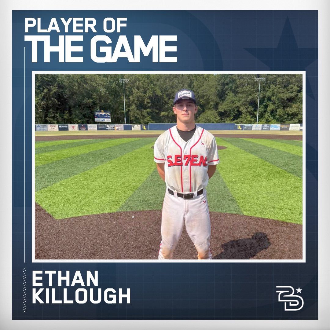 ⭐️Player of the Game⭐️       

Ethan Killough
<a href="/LaSe7en_15u/">LA7</a> 

#2DMemphis
<a href="/MarucciSports/">Marucci</a>