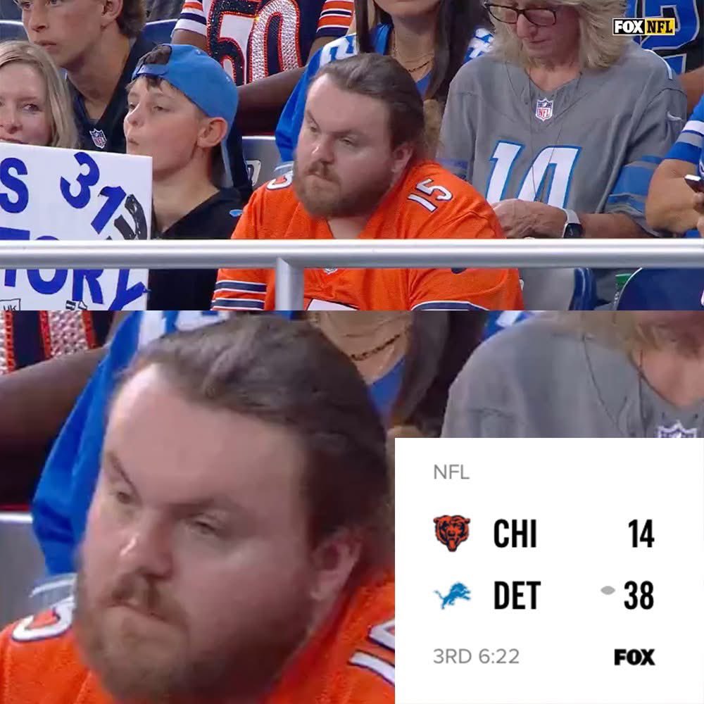 This man embodies the spirit and hope for the bears.