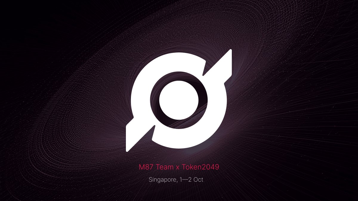 Meet us at <a href="/token2049/">TOKEN2049</a> Singapore

October 1 - 2 

🔹 More info about #M87_Cyber and #Token
🔹 Ongoing projects and further plans
🔹 Feel free to ask any questions

Look for #M87 logo - let's establish new contacts

#M87 #Bangkok #M87_Cyber #M87_Token #investing #TOKEN2049