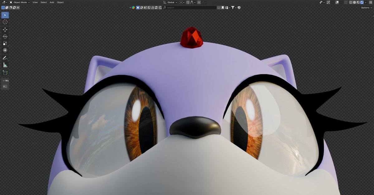 I have some paid work to do then I will work on Blaze more!

Really thinking on making the prototype design too, (The all black one with the fire head!) 
#BlazeTheCat #SonicTheHedgehog #b3d