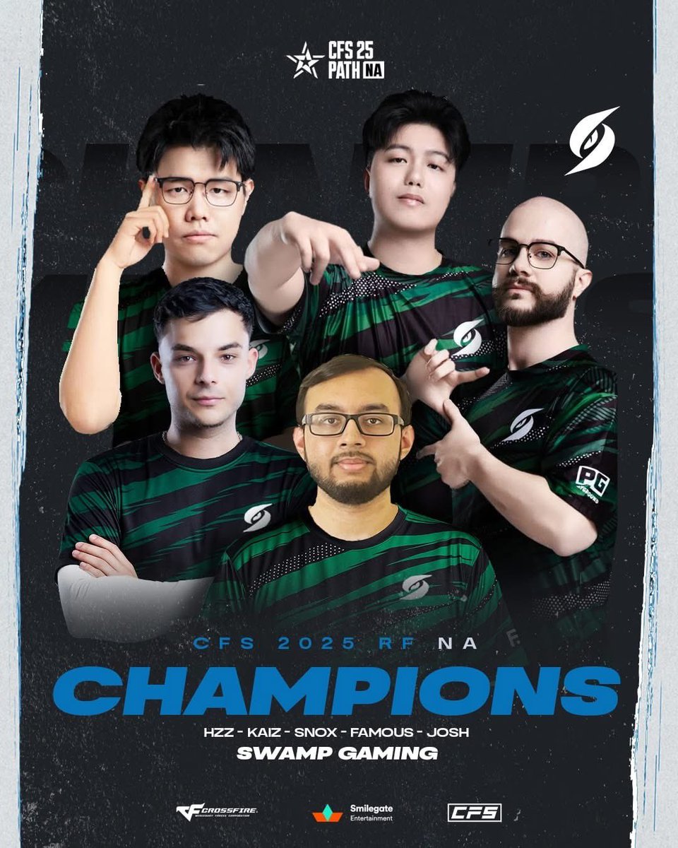 Champions of the CFS 2025 Regional Finals NA! 🏆

Through grit, teamwork, and unshakable focus — they conquered the stage and claimed the ultimate prize. 💥
The crown is theirs, and with it, the ticket to CFS 2025 Grand Finals! ✨

This is more than a victory. It’s history. 🔥