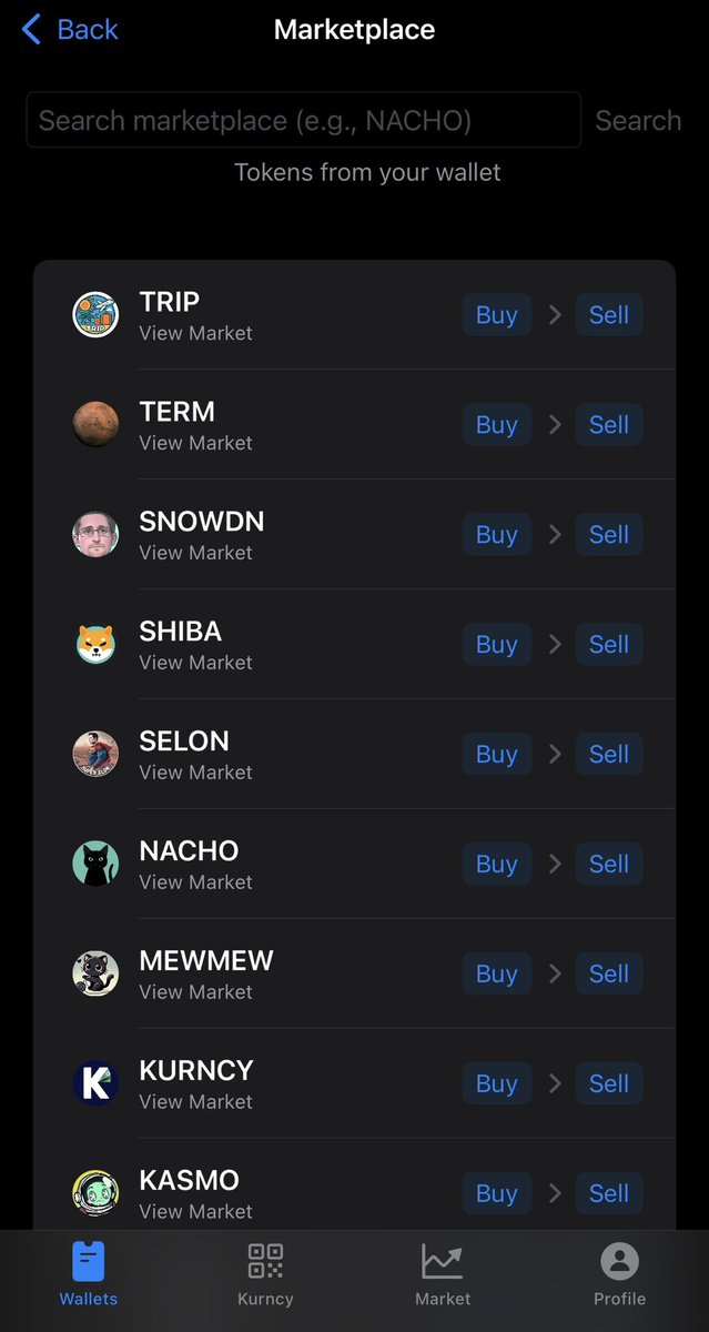 KurncySolutions's tweet photo. ⁉️Did you know⁉️
Kurncy Wallet is the only native mobile app to provide @KaspaCom Marketplace mobile experience!
Trade, Buy and Sell @knsdomain and @kasplex Tokens.
👀 Search between 10 000 KNS domains available to buy right now.
#Trustless #PSKT
@Kaspa_Commons
@NachotheKat
@KANGO_ON_KAS