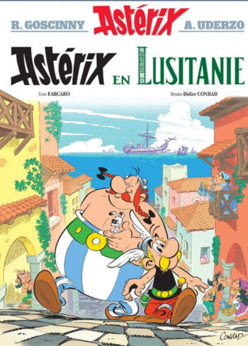 Fado, bacalhau e pastel de nata, no novo álbum Asterix...

Álbum disponível em França a partir du 23 outubro, deveria ter saído a semana passada, mas por causa do acidente com o funicular a editora adiou a saída do livro.