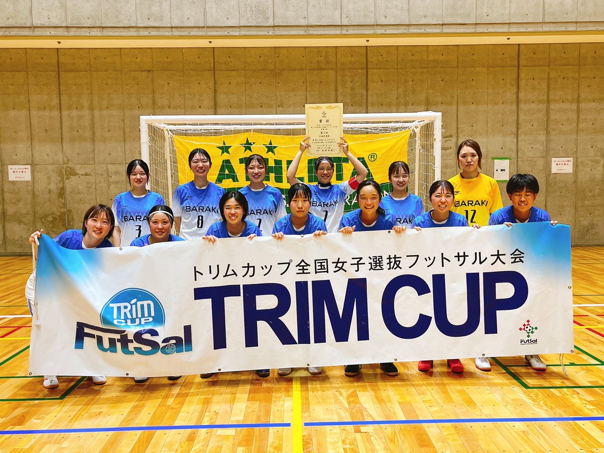 trimcup's tweet image. 日本トリムPresents第17回全国女子選抜フットサル大会関東地域予選🏆 
昨日行われた関東地域予選にて
6 チームのノックアウト方式を勝ち抜いた、神奈川県選抜（第1代表）と茨城県選抜（第2代表）が、11月に京王アリーナTOKYOで開催する本大会出場を決めました！📷
#日本トリム #JSPORTS #フットサル🏆
