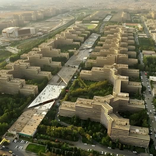 Housing complex in Ecbatan Town, Tehran, Iran.