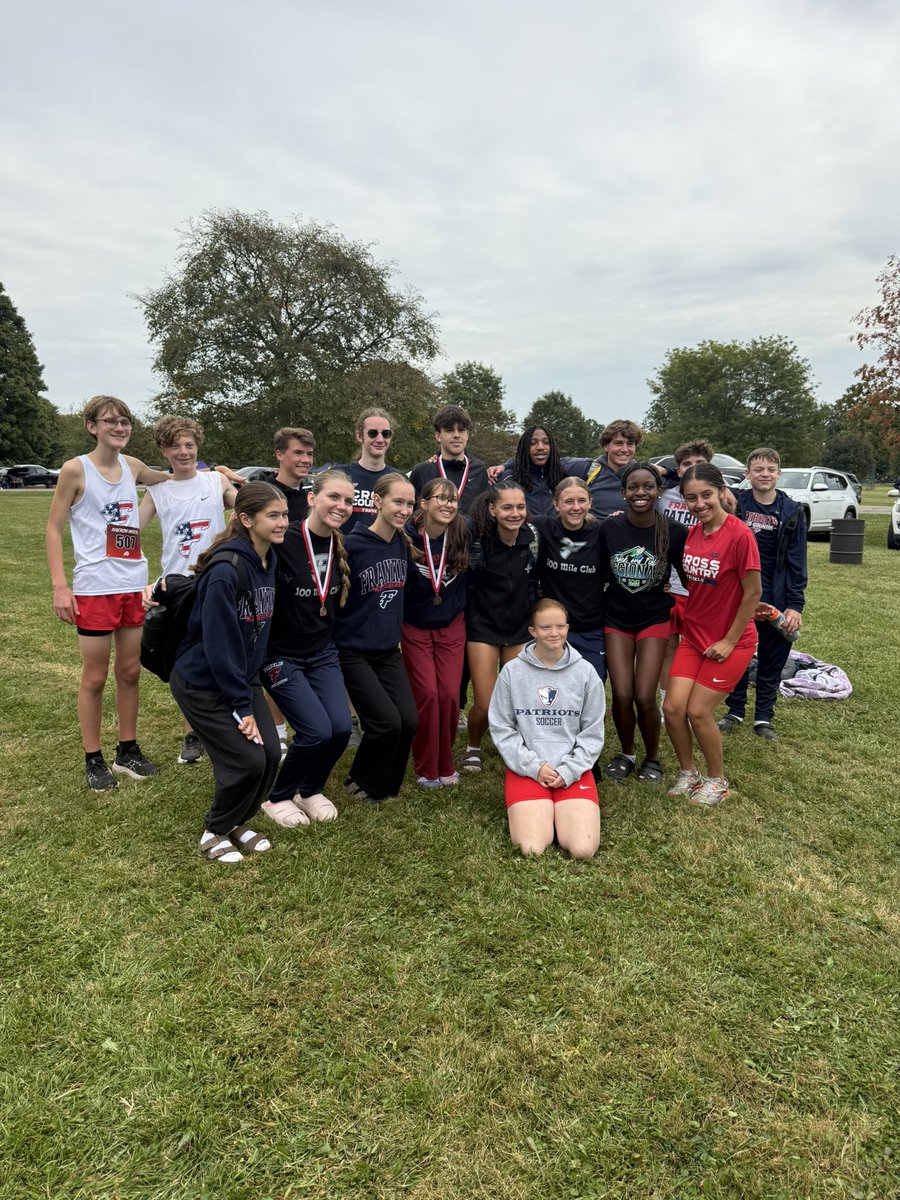 To say this was a great weekend for the Patriots Cross Country is an understatement! 15 Lifetime PRs, 3 season bests and 3 medals! Way to go Patriots! <a href="/FranklinMADE_AD/">Livonia Franklin Athletics</a> <a href="/bethanyvoss/">Bethany Voss</a> <a href="/CoachMoran31/">Aaron Moran</a>