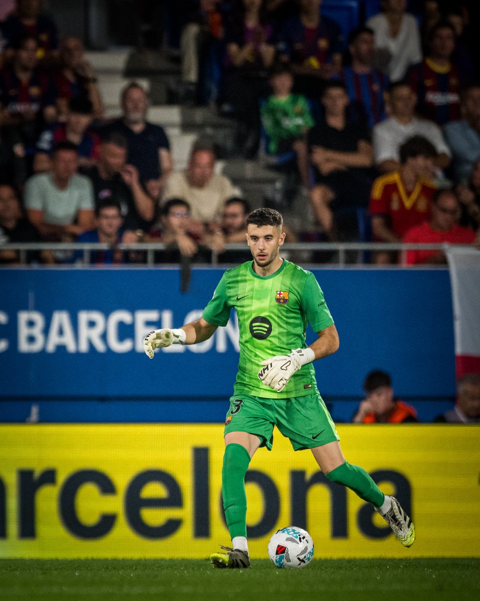 FCBarcelona's tweet photo. Clean Sheet Joan. 🫧🧽 https://t.co/65tGj9Iuh6