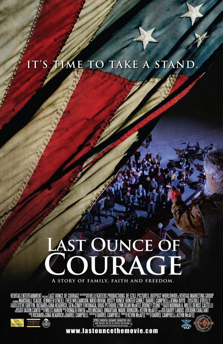 FilmNewsNos's tweet photo. 🎬MOVIE HISTORY: 13 years ago today, September 14, 2012, the movie ‘Last Ounce of Courage’ opened in theaters!
#MarshallRTeague #FredWilliamson #JenniferONeill #HunterGomez #JennaBoyd #NikkiNovak #RustyJoiner #BenjyGaither #AustinMarks #DarrelCampbell #KevinMcAfee https://t.co/x3tMYC3xXn