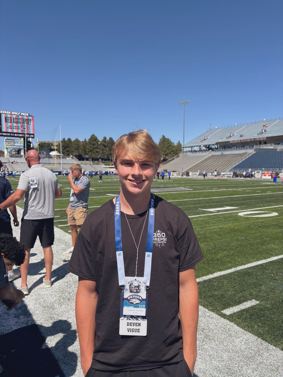 VigueDeven2026's tweet image. I had great time at the Nevada football game! Thank you @NevadaFootball for the invite, can’t wait to be back in the future!

@jamesy510 @PrairieFB