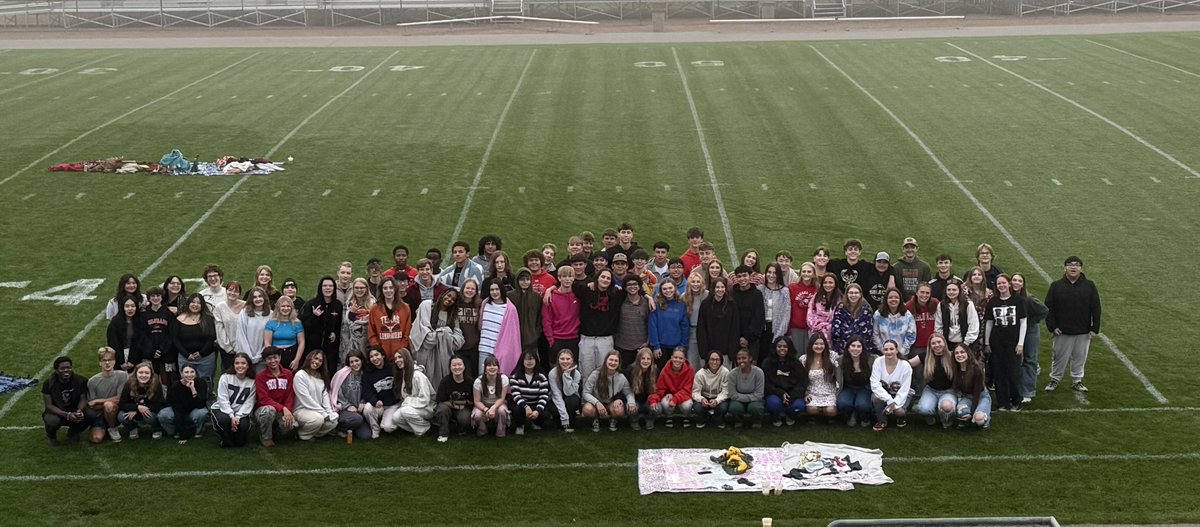 6:00 AM, foggy and full of #WausauSchools tradition.

The seniors gathered on their home football field for the traditional sunrise watch, a meaningful way to mark the beginning of their final year.

While the fog rolled in thick, it didn’t dim the energy or excitement.🌅