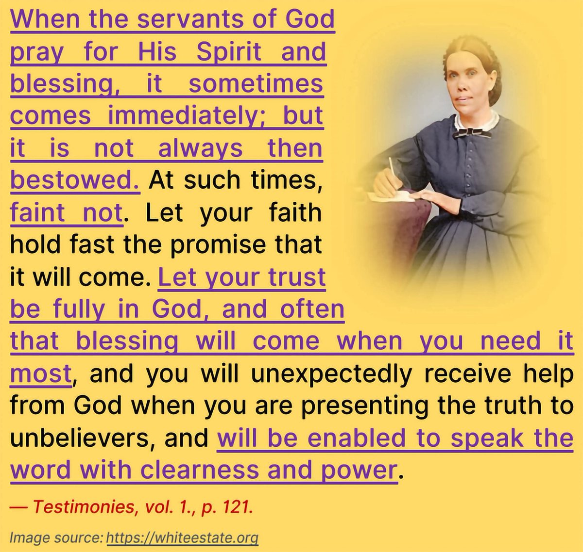 "Pray without ceasing." 1 Thessalonians 5:17.