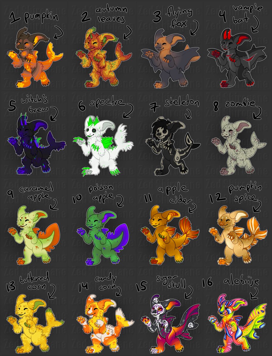 Autumn themed manokit designs! Patreon gets first dibs and after 6 days it will go public. They will start at $30. If you really like any of these designs, find me on my social media: linktr.ee/Zed_Shirogane
#manokit #manokits