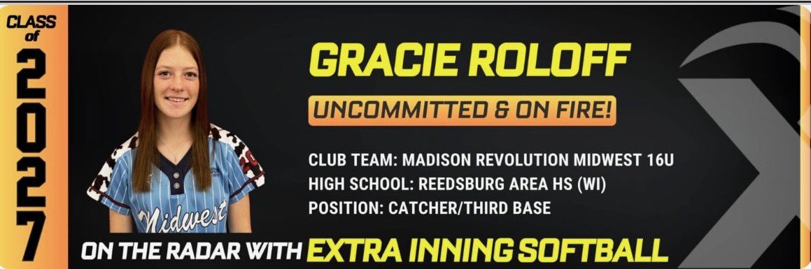 Thank you to <a href="/ExtraInningSB/">EXTRA INNING SOFTBALL</a> for the feature! I’m super grateful, and I look forward to seeing where the journey takes me in these next few years!