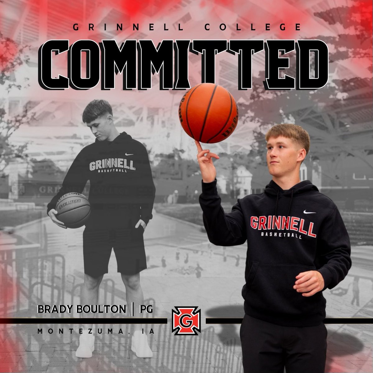 bradyboulton's tweet photo. 🔴⚫️…#committed‼️ 
@GCPioneerHoops https://t.co/UDJ1vmAkGR
