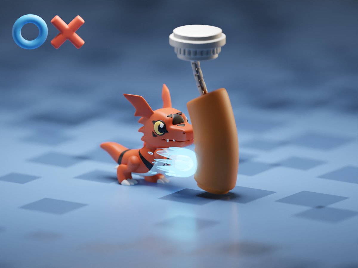 beastochahin's tweet image. More to the collection 
#digimonworld3 #digmon #blender