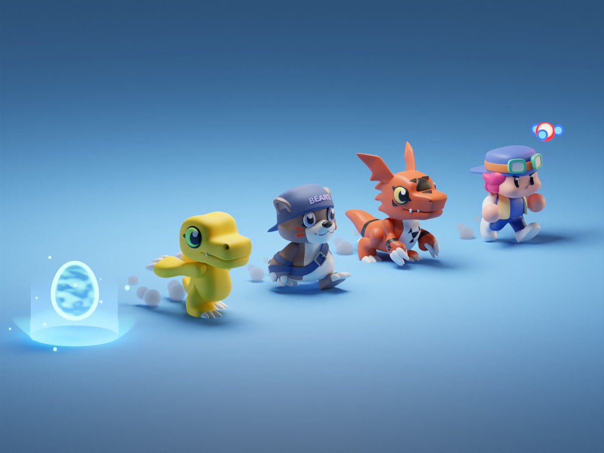 beastochahin's tweet image. More to the collection 
#digimonworld3 #digmon #blender