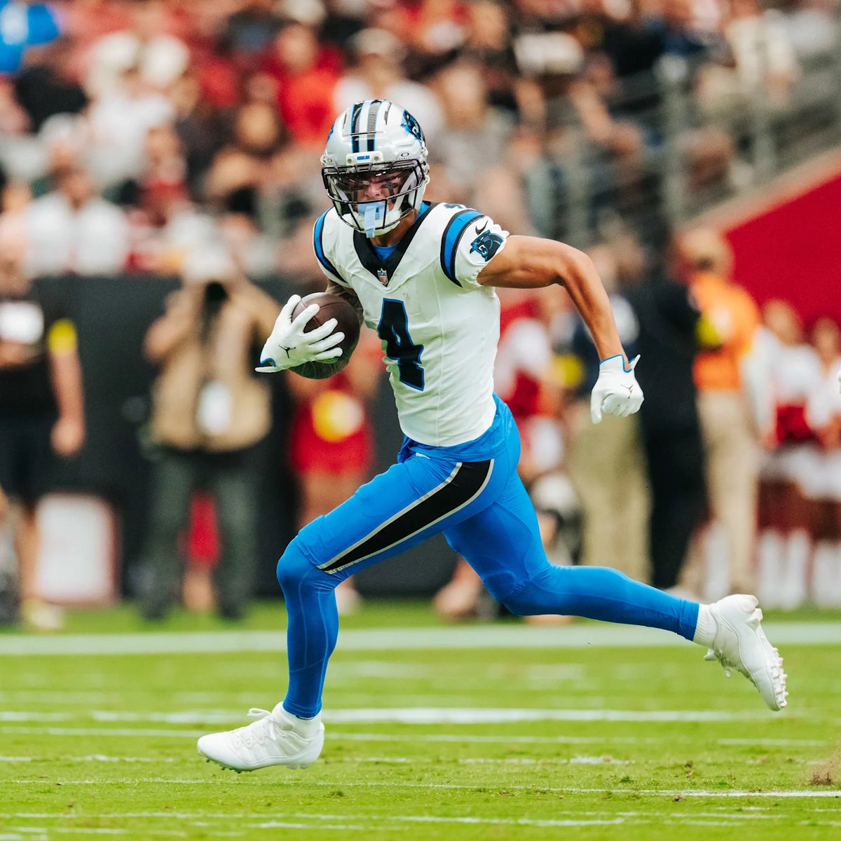 How do you feel about the white jerseys with blue pants uniform combo? 

⚪️🔵🔵

📸: <a href="/Panthers/">Carolina Panthers</a> | #KeepPounding