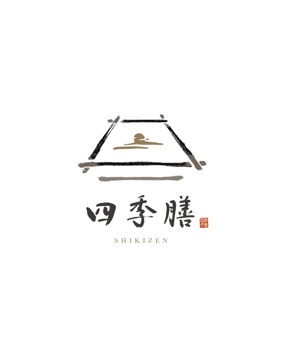 paform_design's tweet image. [実績紹介] オーガニックレストラン四季膳さまのロゴデザインからショップツール一式デザインさせて頂きました！#ロゴデザイン