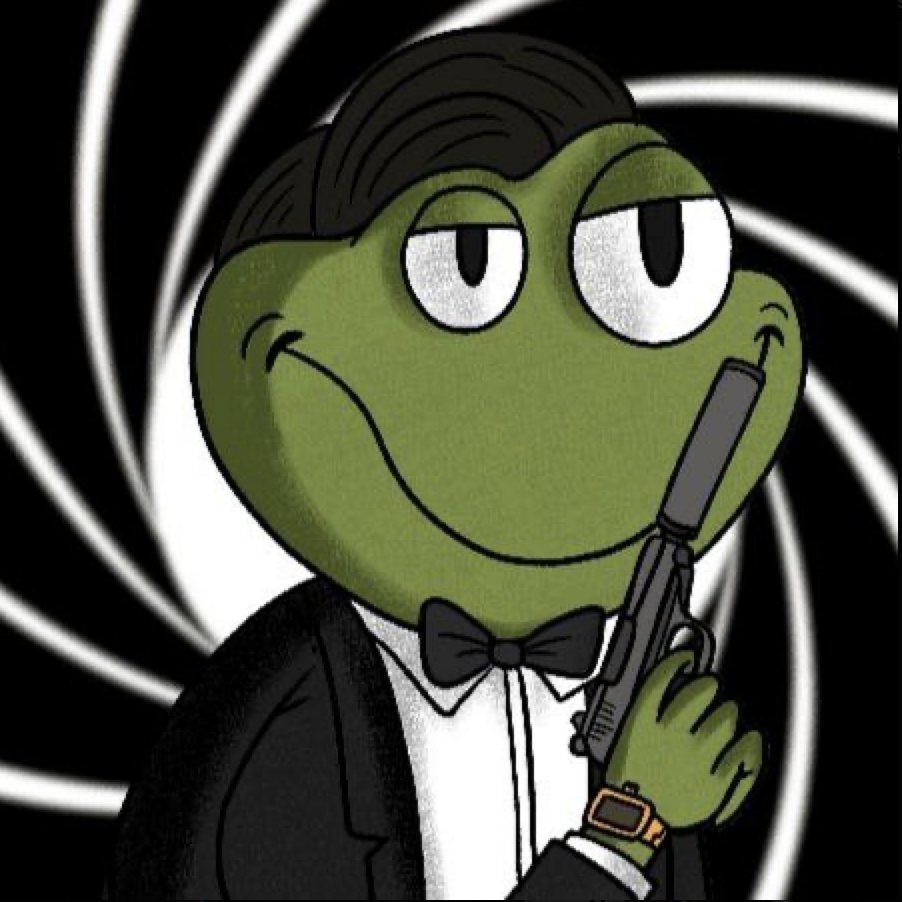 The name’s Bond, Oggie Bond. My mission: Taking $OGGIE on Ethereum to the moon and beyond.

This memecoin, was born from Robert Crumb’s 1960s Oggie frog, inspiring Pepe many years later, and always completing the mission.

t.me/OGGIECTOETH