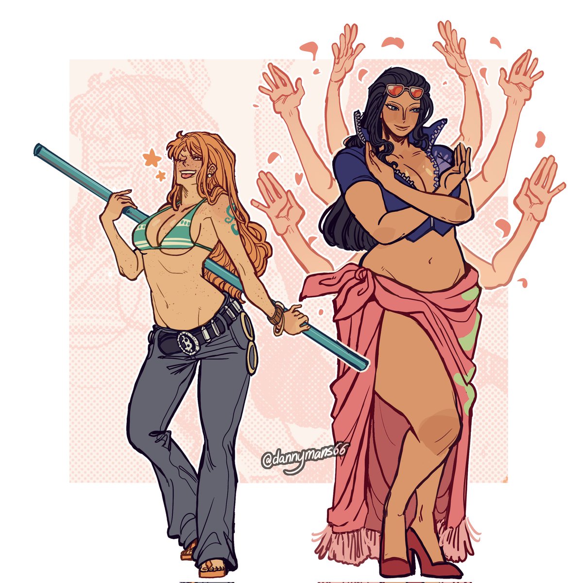 Strawhat gals #ONEPIECE