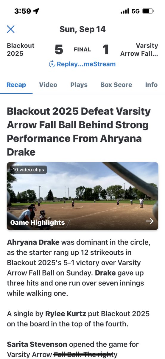 Ahryana Drake (committed)2027 tweet media