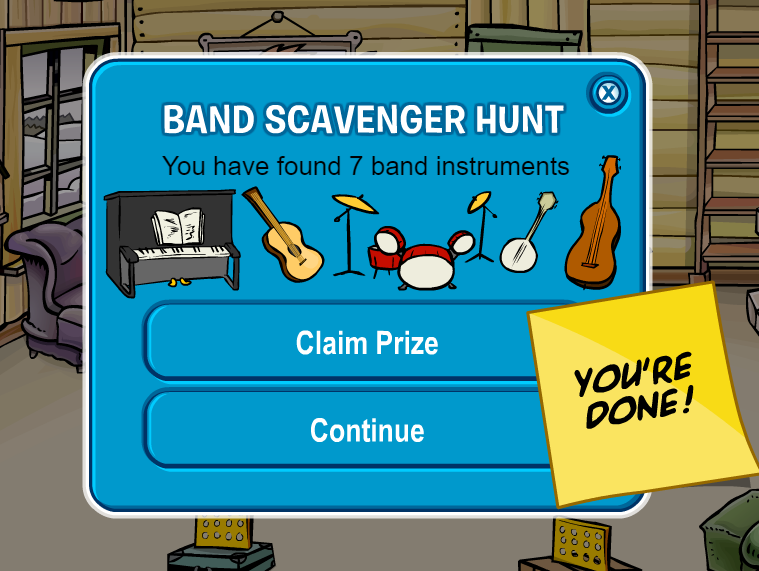 The Instrument Hunt is now Live! Go help save the music jam!