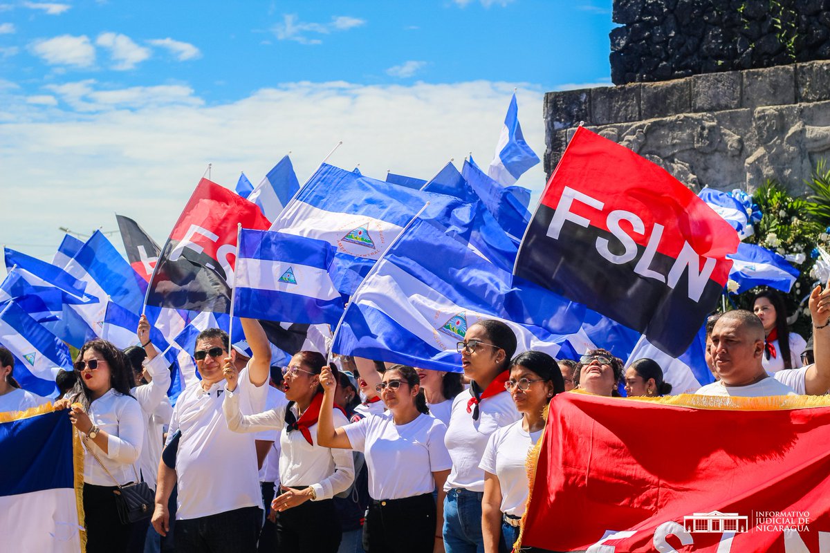 #InformativoJudNic | 🇳🇮 En el marco de la celebración de nuestras Fiestas Patrias, este 14 de septiembre, servidores públicos de las distintas dependencias del Órgano Judicial de Nicaragua, realizaron una visita conmemorativa a la histórica Hacienda San Jacinto.