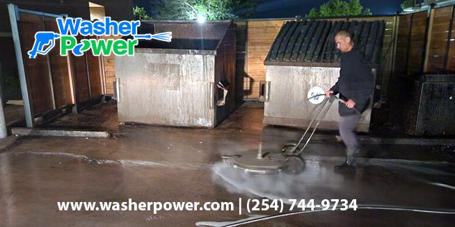 WasherPower's tweet image. Tired of dirty dumpster pads and grimy commercial spaces? Washer Power is here to blast away the toughest stains! ✨ Our professional pressure washing services will leave your business looking spotless and inviting.

📞 Call us today for a free estimate! (254) 744-9734