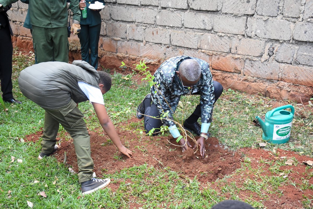 Today, we honoured <a href="/IsaacKalua/">Dr. Isaac Kalua Green</a>  by planting and nurturing trees, a living symbol of our commitment to restoring and greening our environment. <a href="/IsaacKalua/">Dr. Isaac Kalua Green</a> <a href="/kiolijohn/">john kioli</a> 
#plantyourage
 #onetreegrowingminds
 #TreePlanting 
 #entimsidaikaren