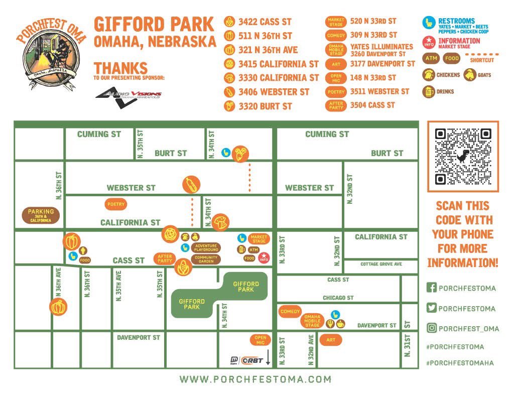Save this for Sunday, October 5! We’ll see you in the Gifford Park Neighborhood 11-6.
