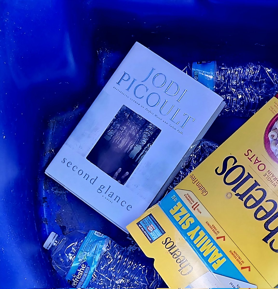SnackService1's tweet photo. @libsoftiktok I hate giving up my books, especially hardbacks, but you're getting pulped Picoult. https://t.co/0SzjgswRVe